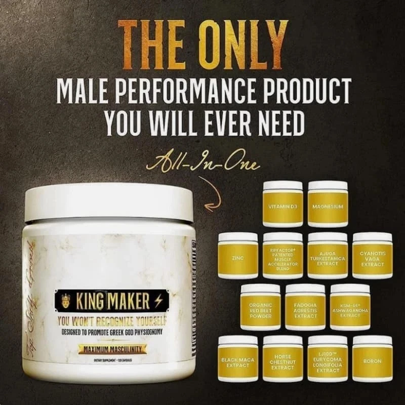 king maker maximum masculinity ( 120 caps) king maker maximum masculinity ( 120 caps)
